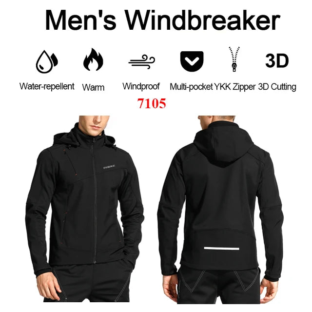 Sir Reginal Fleece-Lined Windbreaker