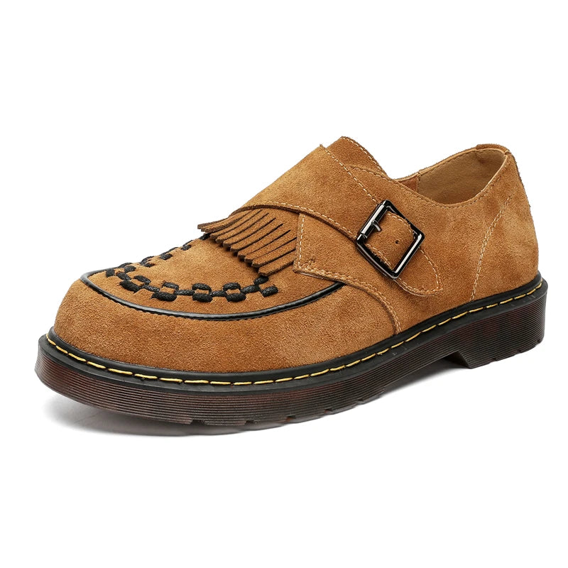 Sir Montgomery Tassel Platform Loafers