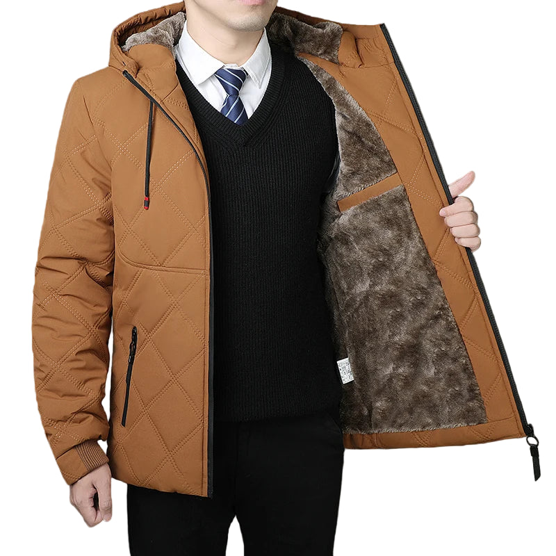 Sir Peter Hooded Business Jacket