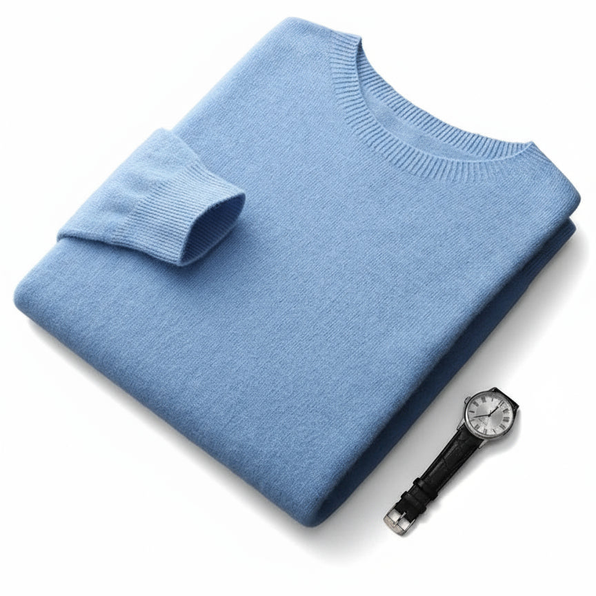 Sir Bertram Seamless Wool Pullover