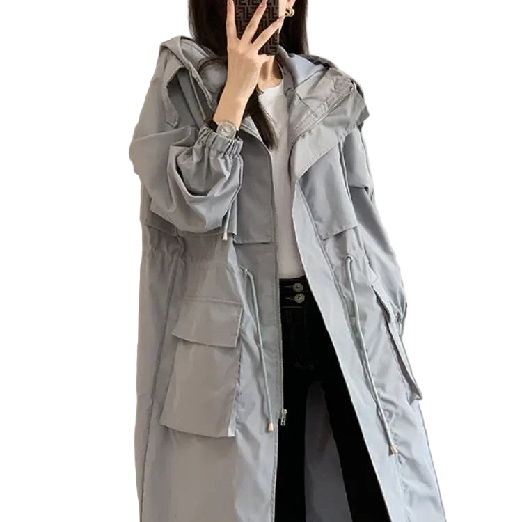 Lady Constance Hooded Trench Coat