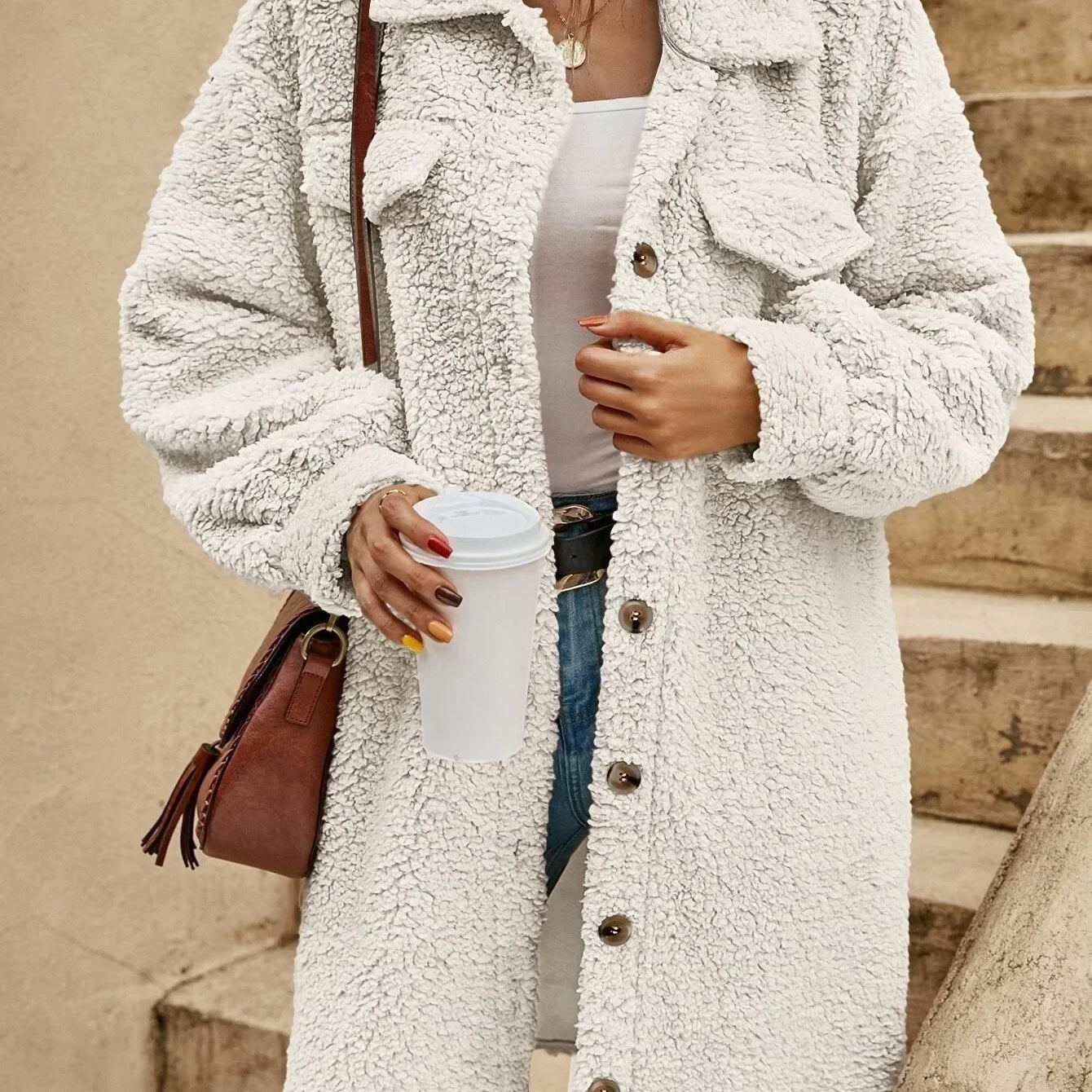 Lady Quinn Cosy Texture Coat