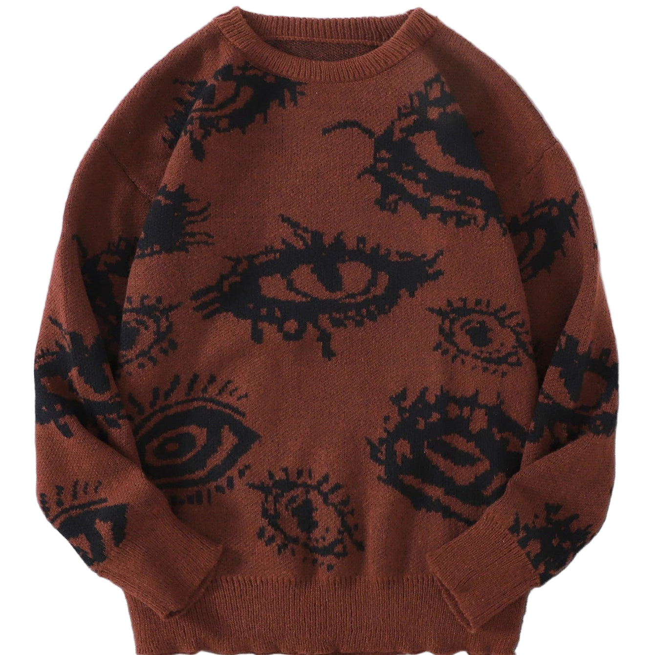 Sir James Abstract Eye Jumper