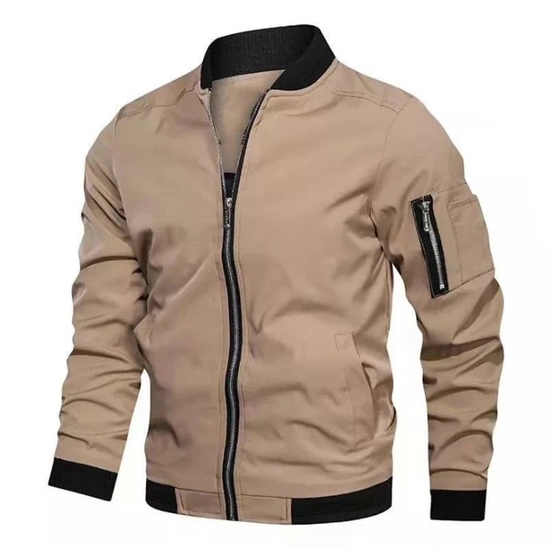 Sir Hugo Lightweight Sports Bomber Jacket