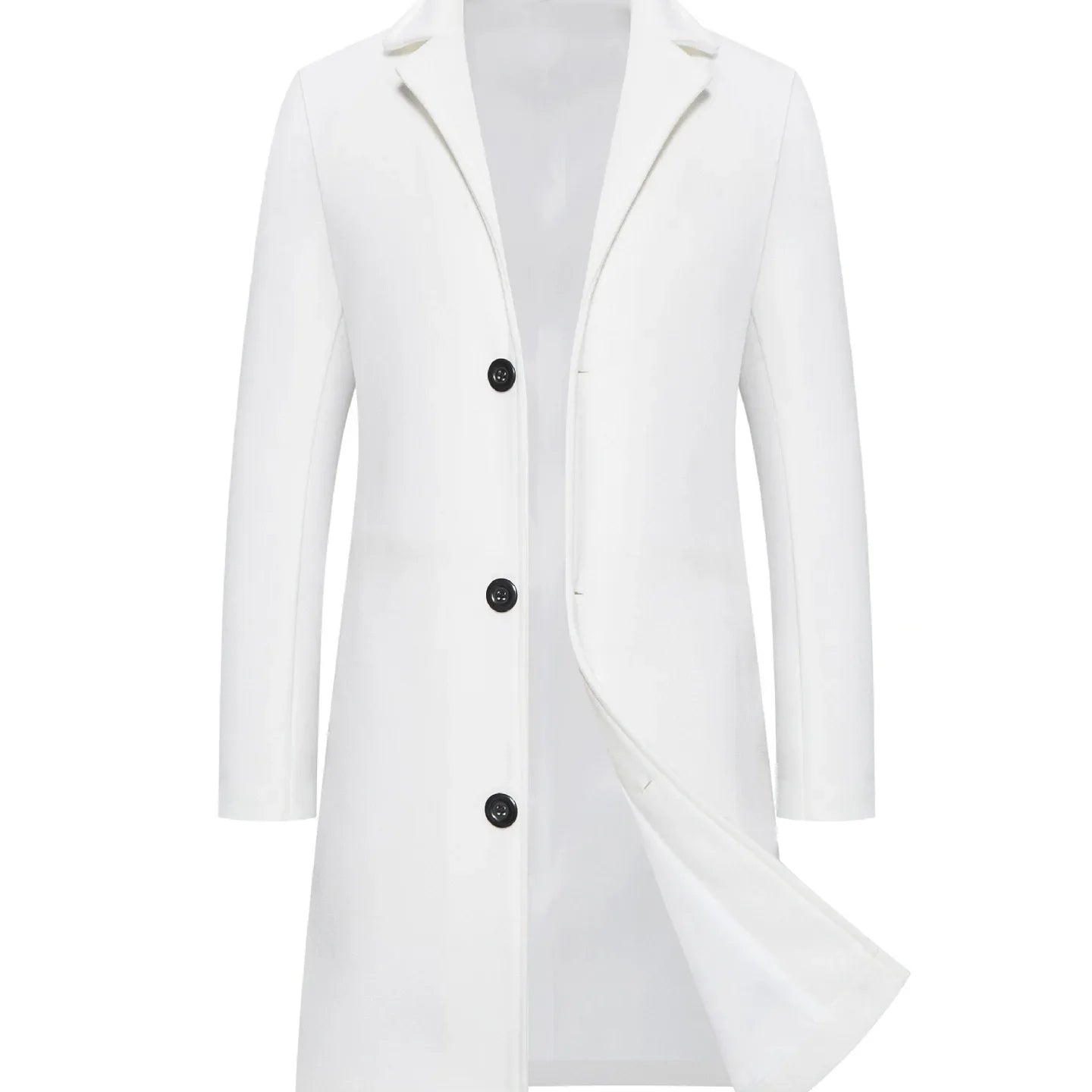 Sir Clarence Casual Single-Breasted Trench Coat