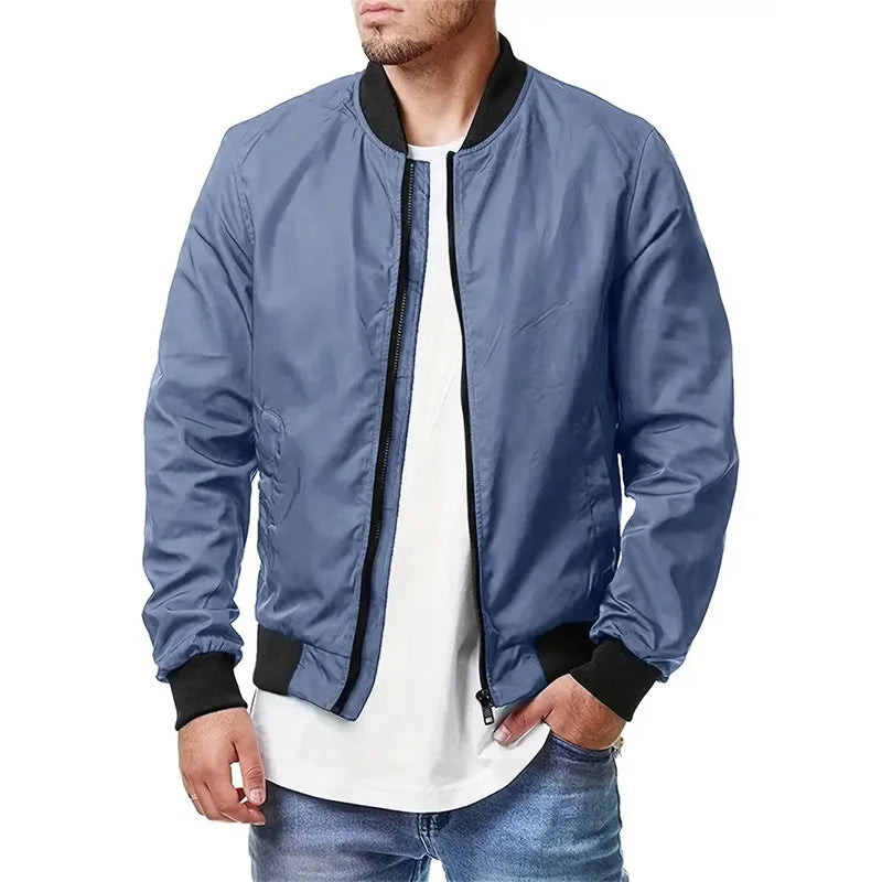 Sir Aldric Military Windbreaker Bomber Jacket
