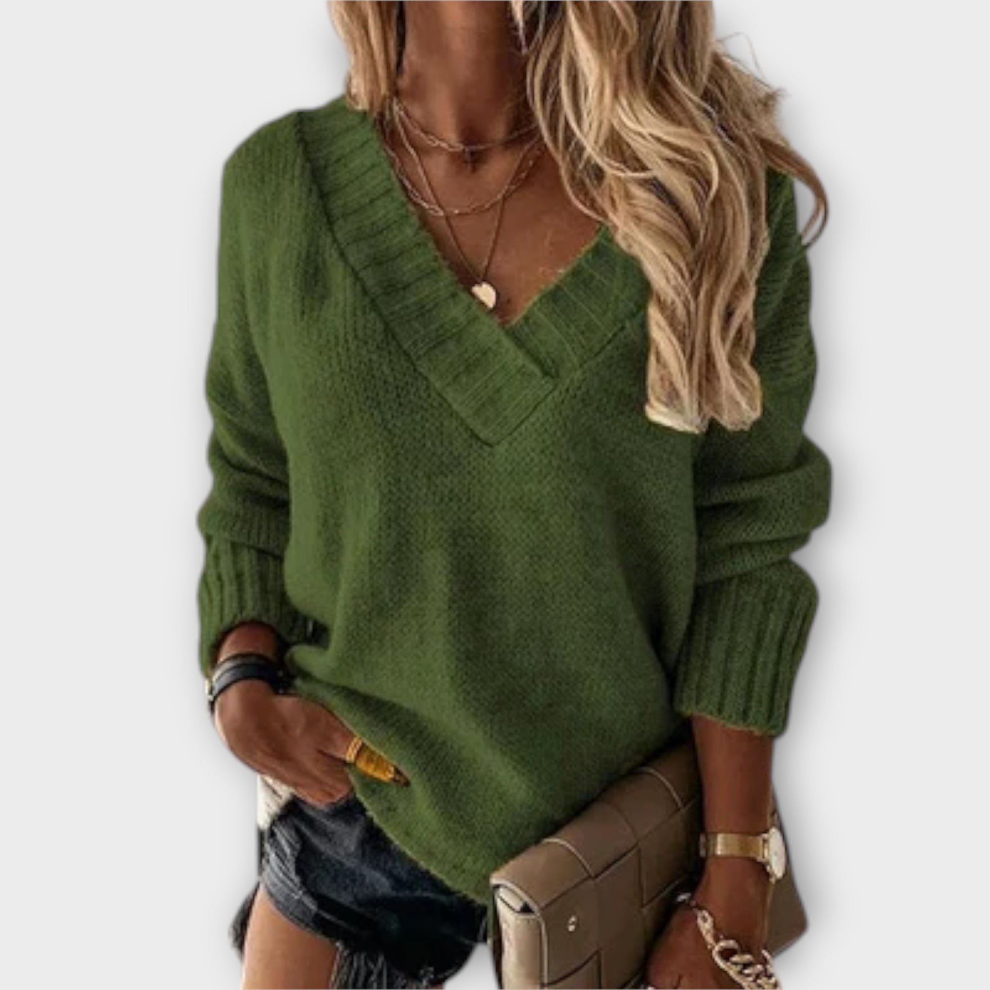 Lady Alba V Neck Jumper