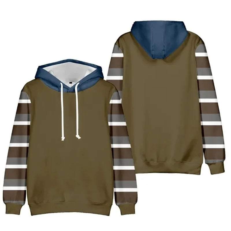 Sir Cedrick Striped Sleeve Hoodie