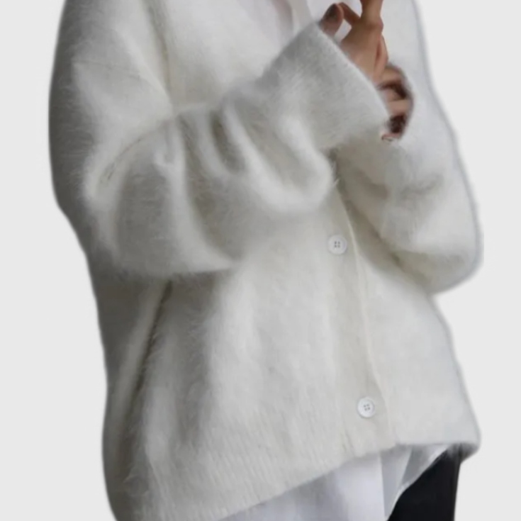 Lady Danielle Soft Cashmere Blend Cardigan