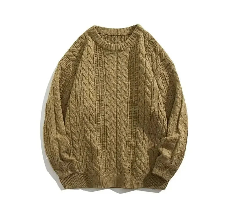 Sir Thomas Twist-Knit High Neck Jumper