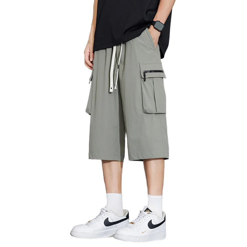 Sir Edmund Cropped Cargo Shorts