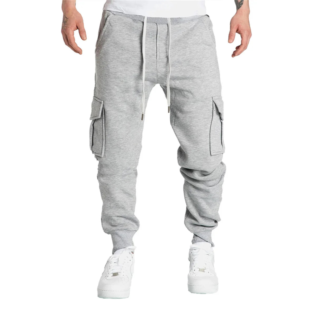 Sir Cody Wool Blend Cargo Trousers