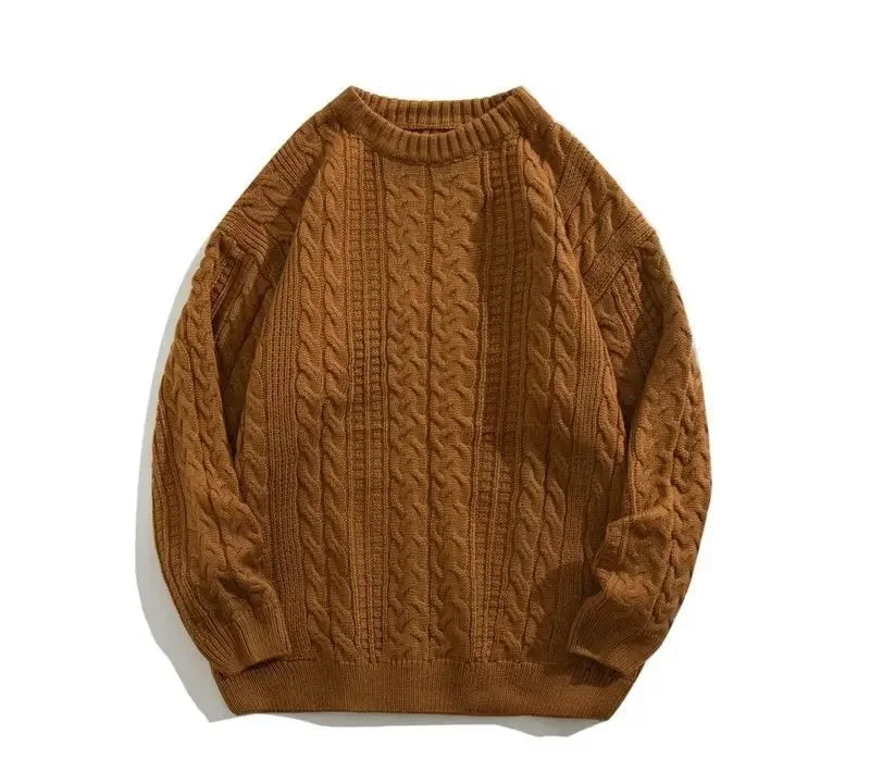 Sir Thomas Twist-Knit High Neck Jumper