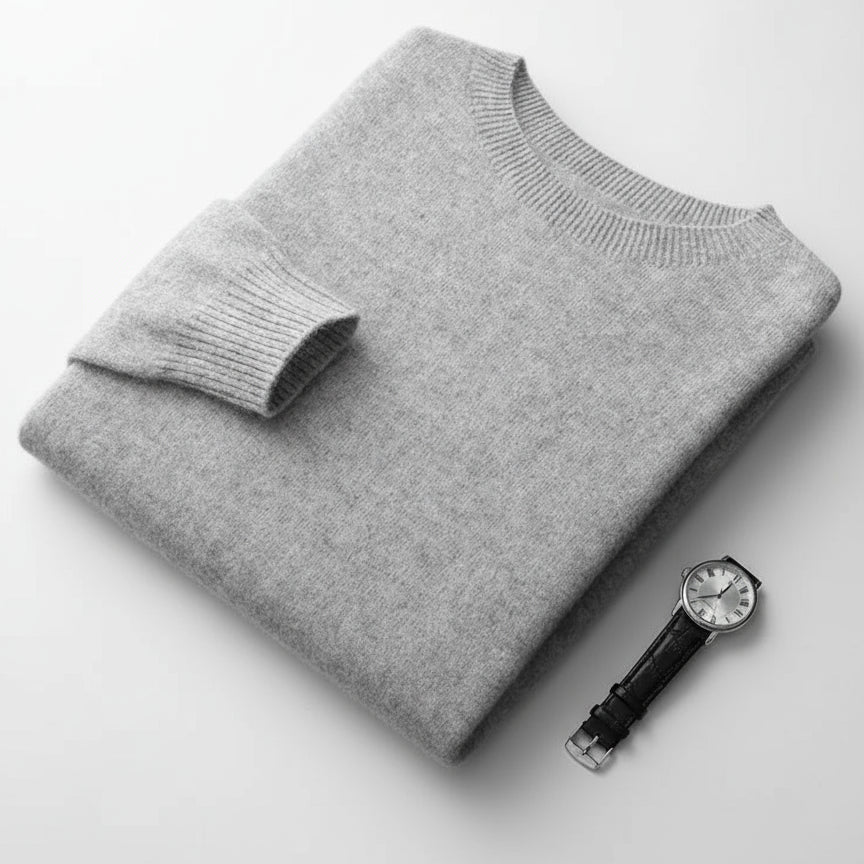 Sir Bertram Seamless Wool Pullover