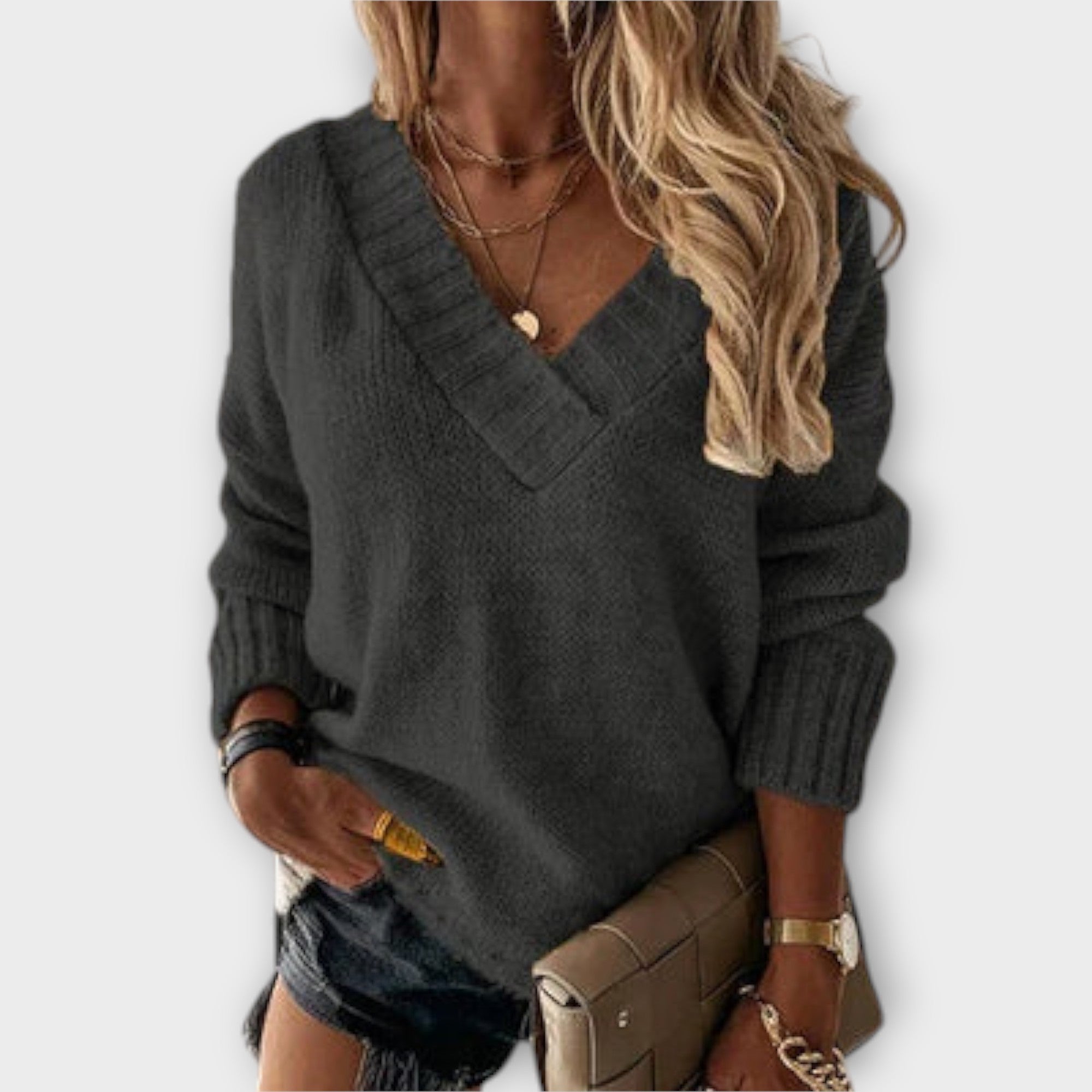 Lady Alba V Neck Jumper