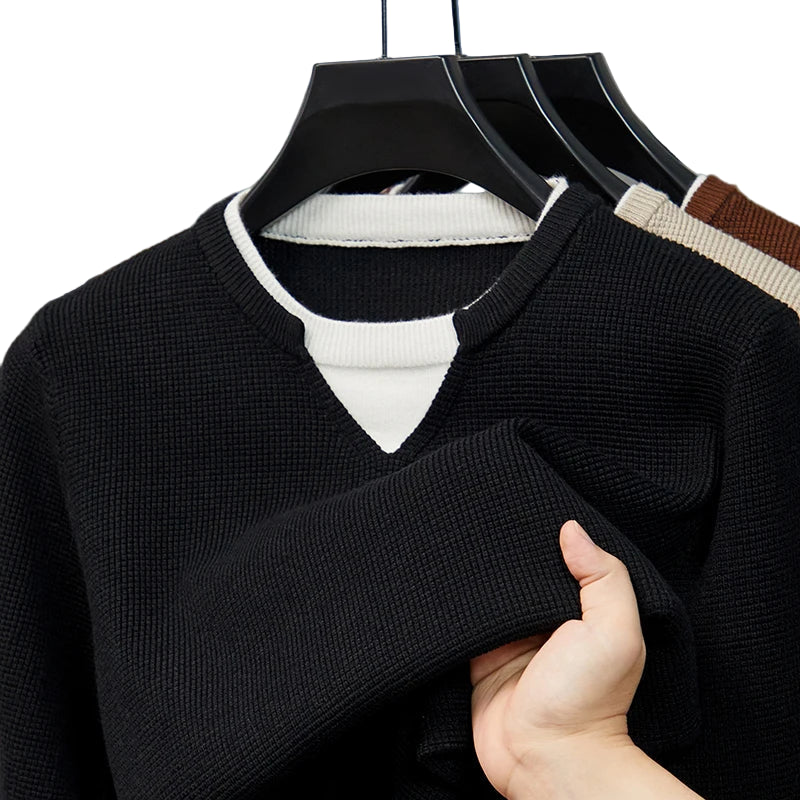 Sir Dylan Commuter V-Neck Knit Jumper