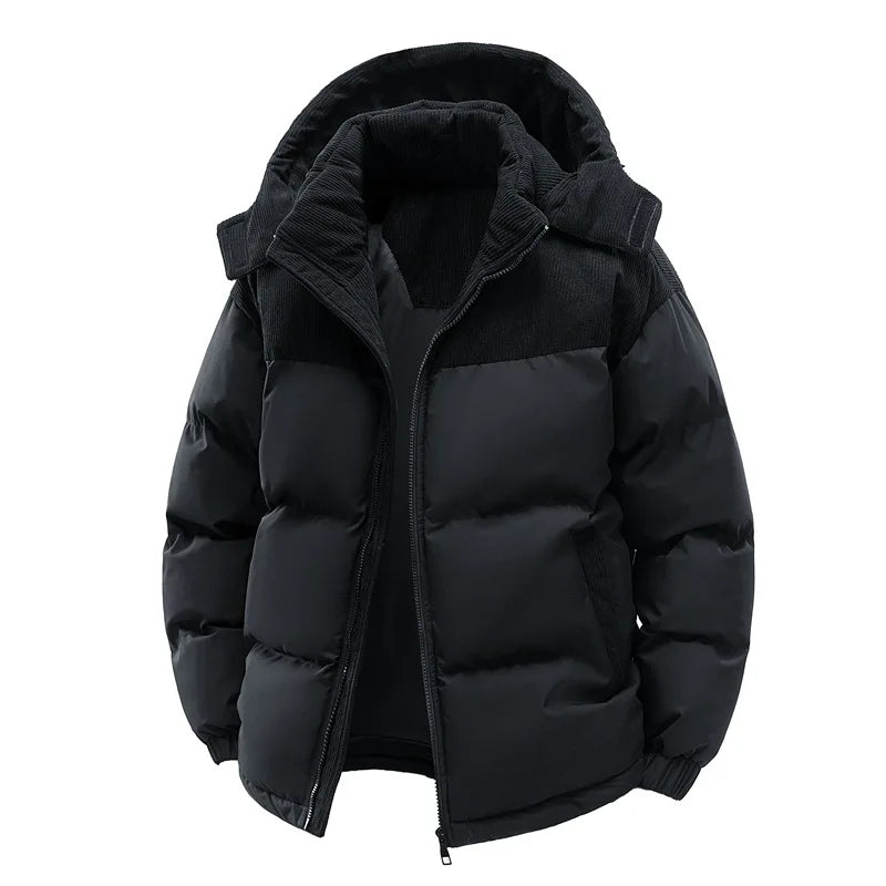 Sir Ambrose Fleece-Lined Cotton Puffer Jacket