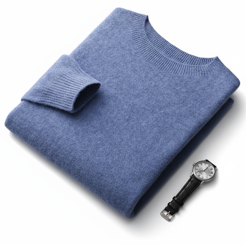 Sir Bertram Seamless Wool Pullover