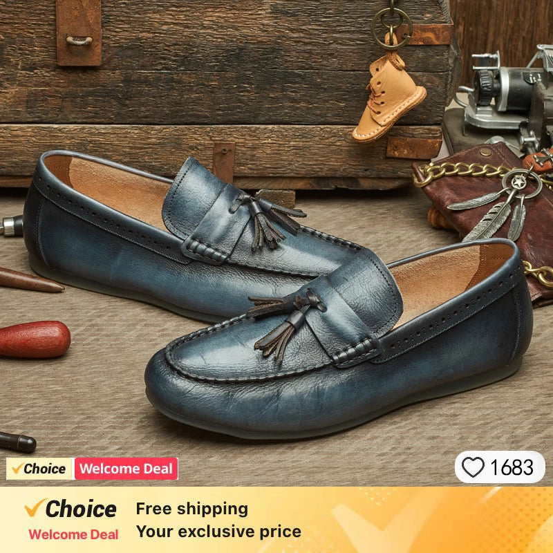 Sir Thaddeus Soft Cowhide Loafers
