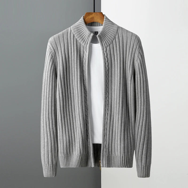 Sir Thomas American Zip-Up Cardigan