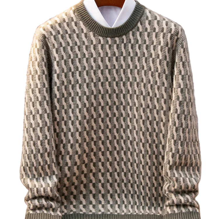Sir Lionel Cashmere Crewneck Pullover