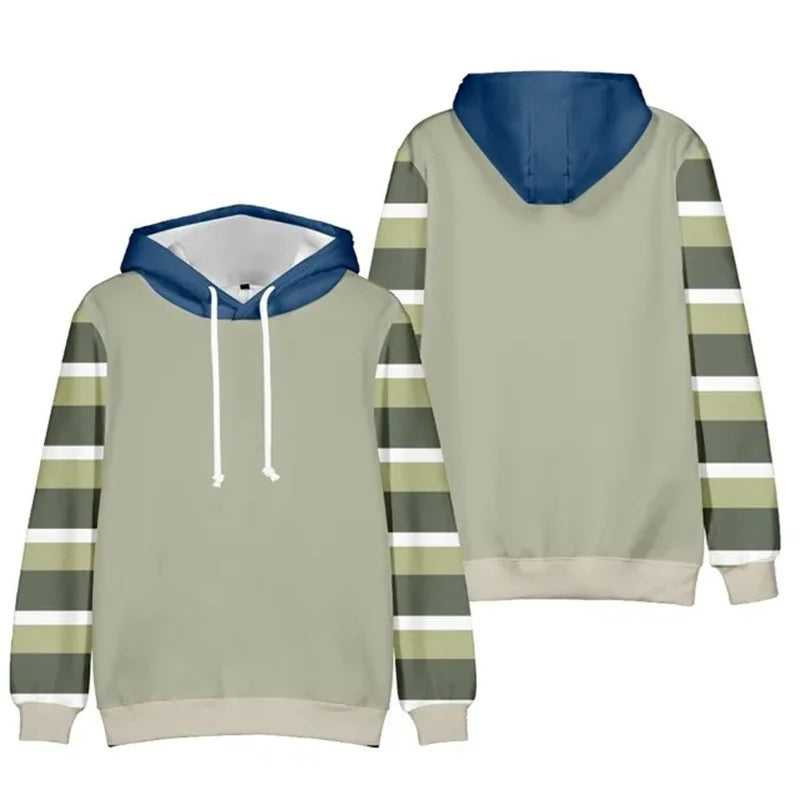 Sir Cedrick Striped Sleeve Hoodie