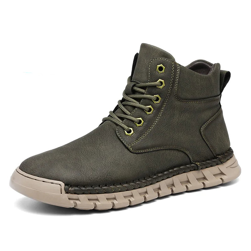 Sir Francis Classic Winter Lace-Up Boots