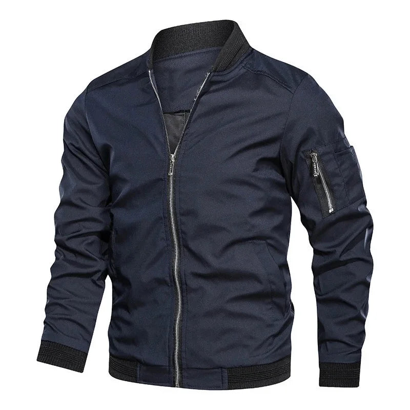 Sir Hugo Lightweight Sports Bomber Jacket