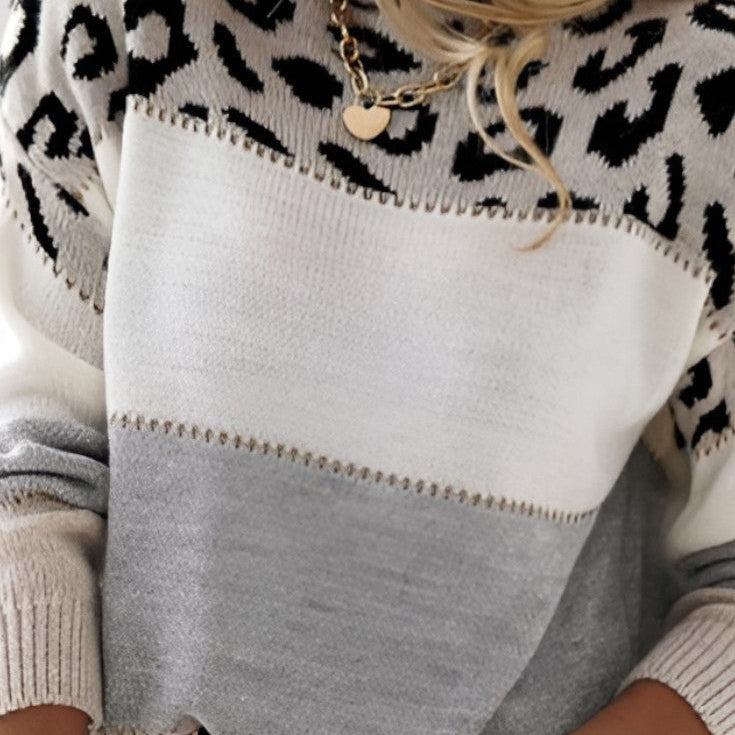 Lady Sophie Playful Pattern Knit Jumper
