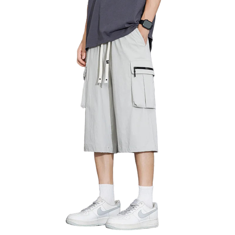 Sir Edmund Cropped Cargo Shorts