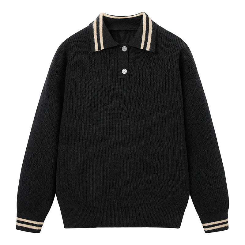 Sir Quentin Polo Collar Pullover