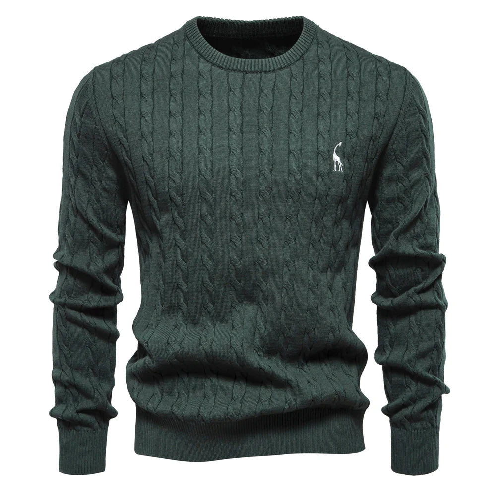 Sir Johnathan Giraffe Embroidered Jumper