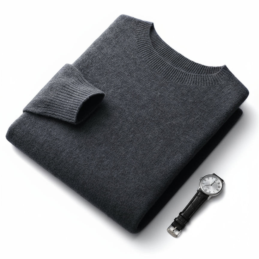 Sir Bertram Seamless Wool Pullover