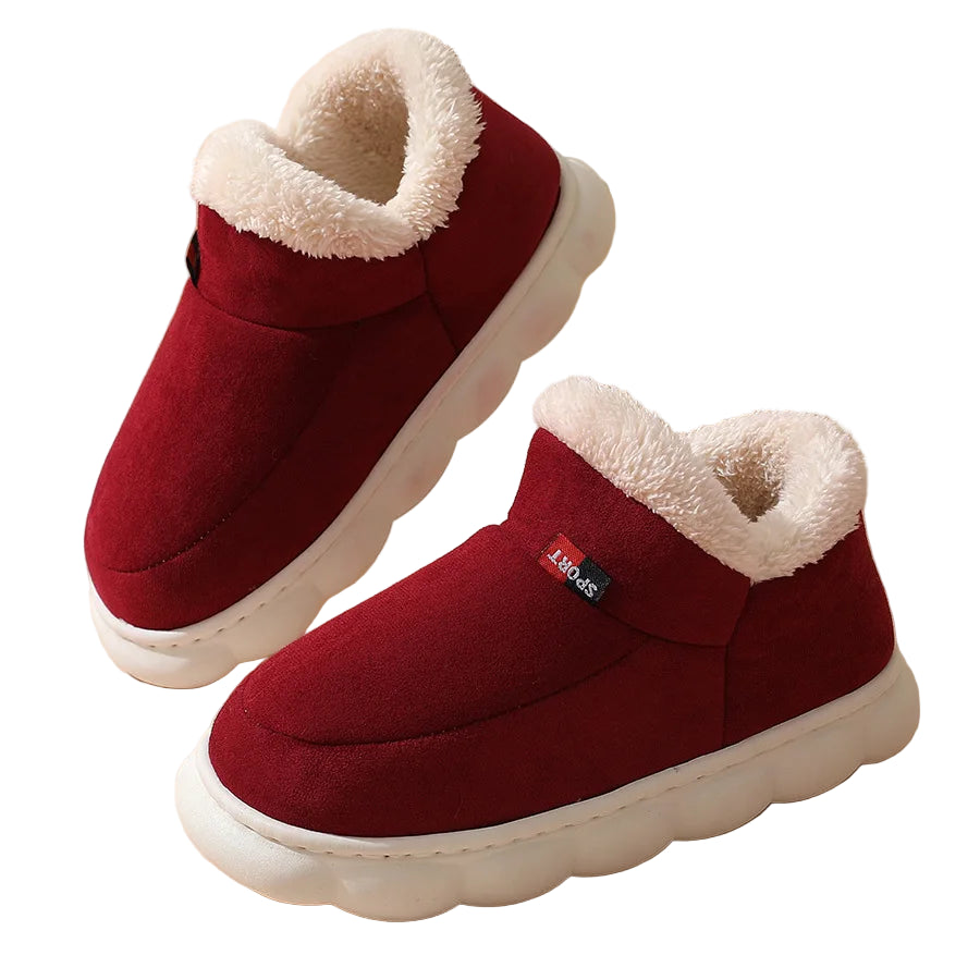 Sir Bertram Plush Cat-Ear Slippers