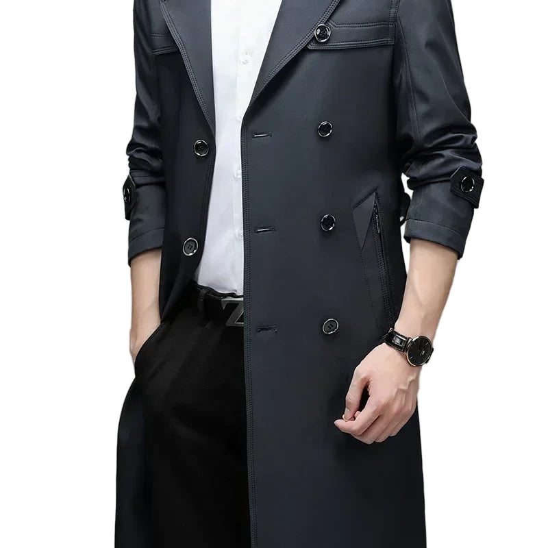 Sir Nathaniel British Party Trench Coat