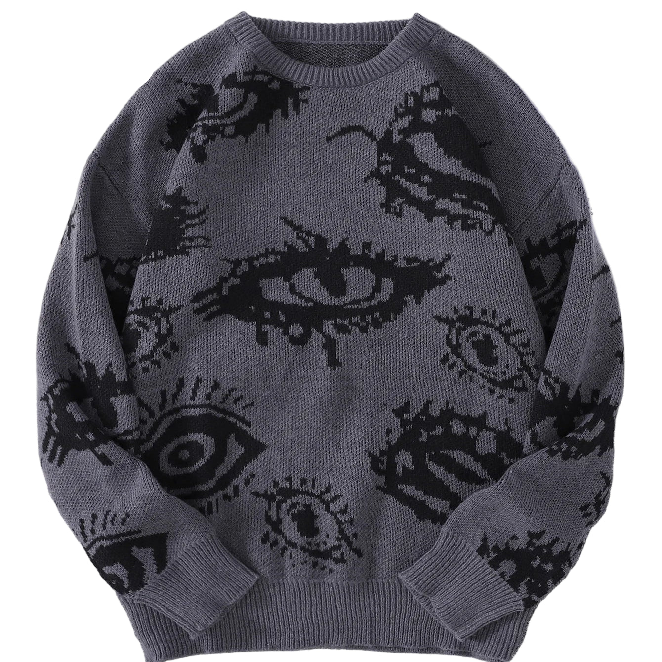 Sir James Abstract Eye Jumper