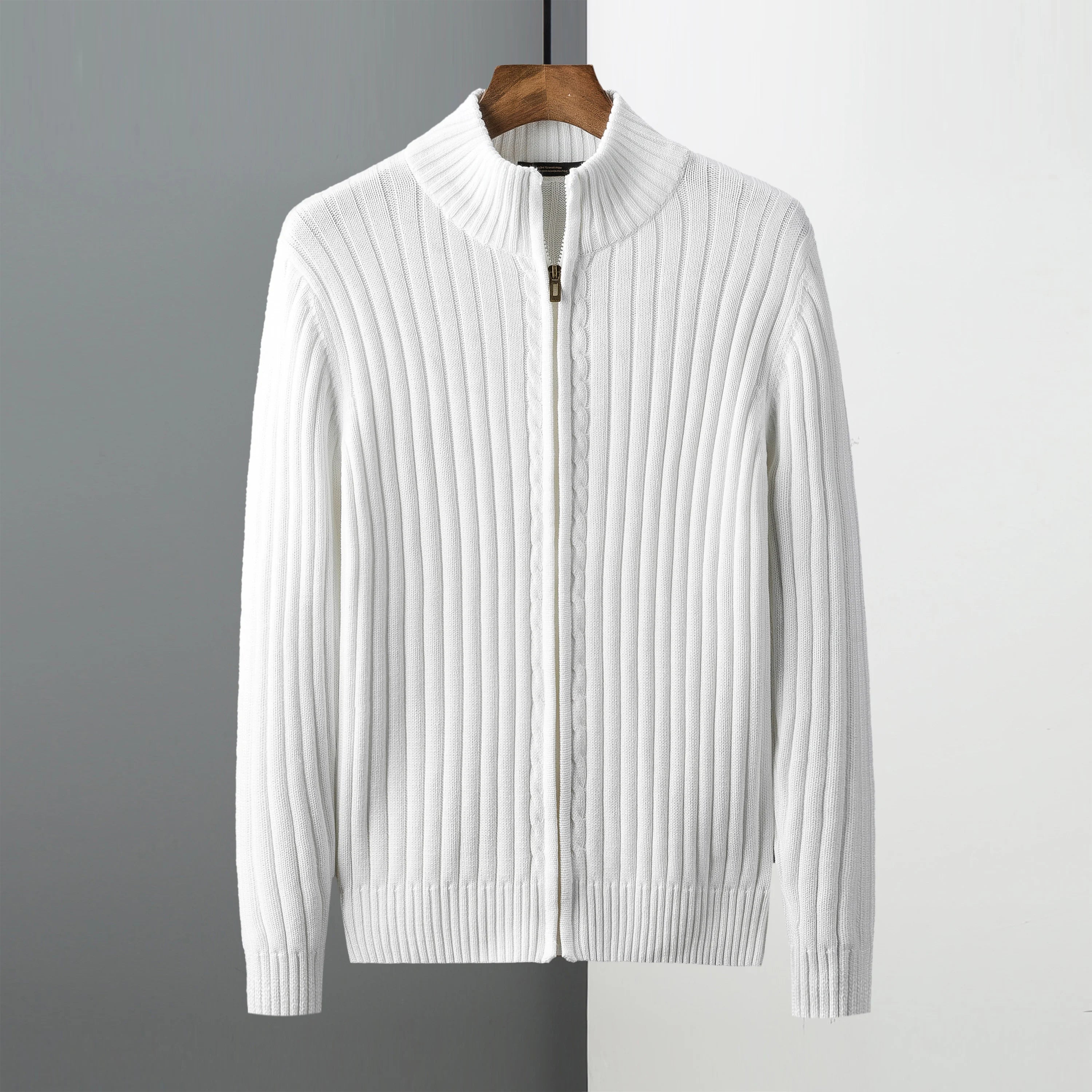 Sir Thomas American Zip-Up Cardigan
