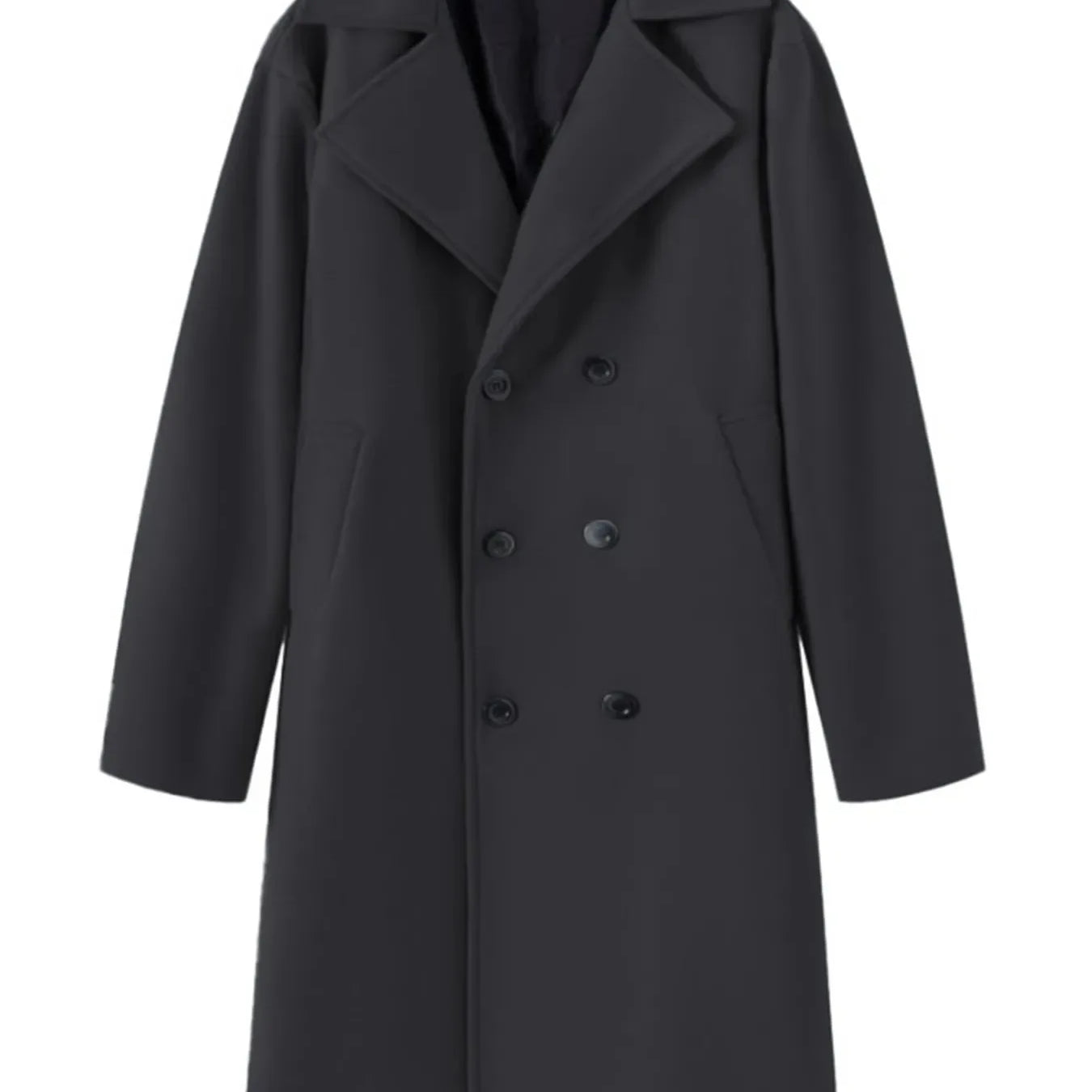 Sir Ambrose Double-Breasted Wool Trench Coat