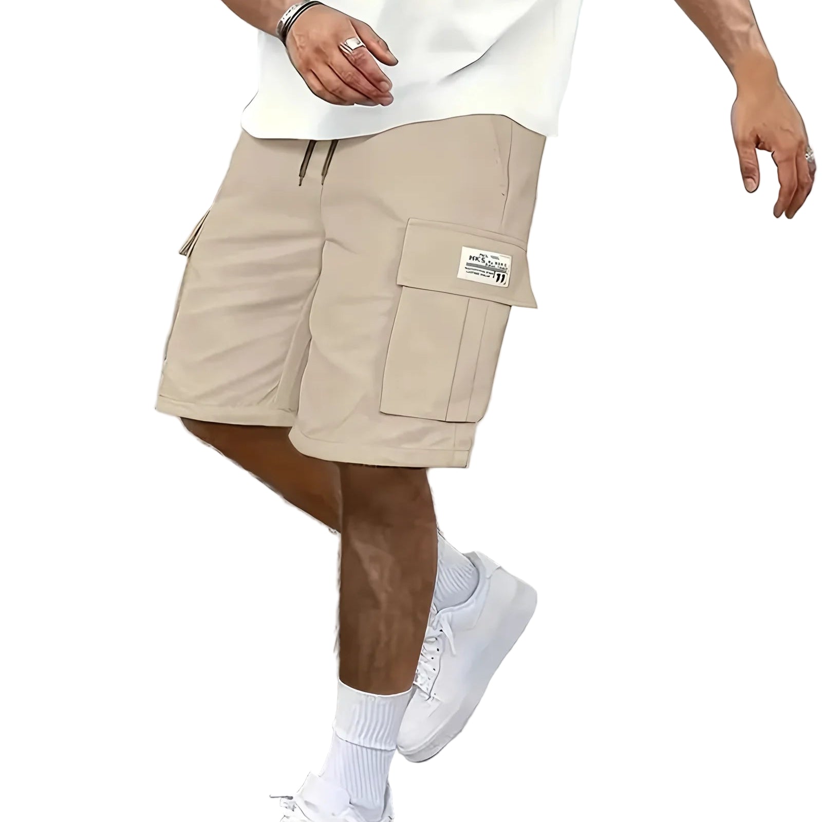 Sir Alfred Multi-Pocket Beach Shorts