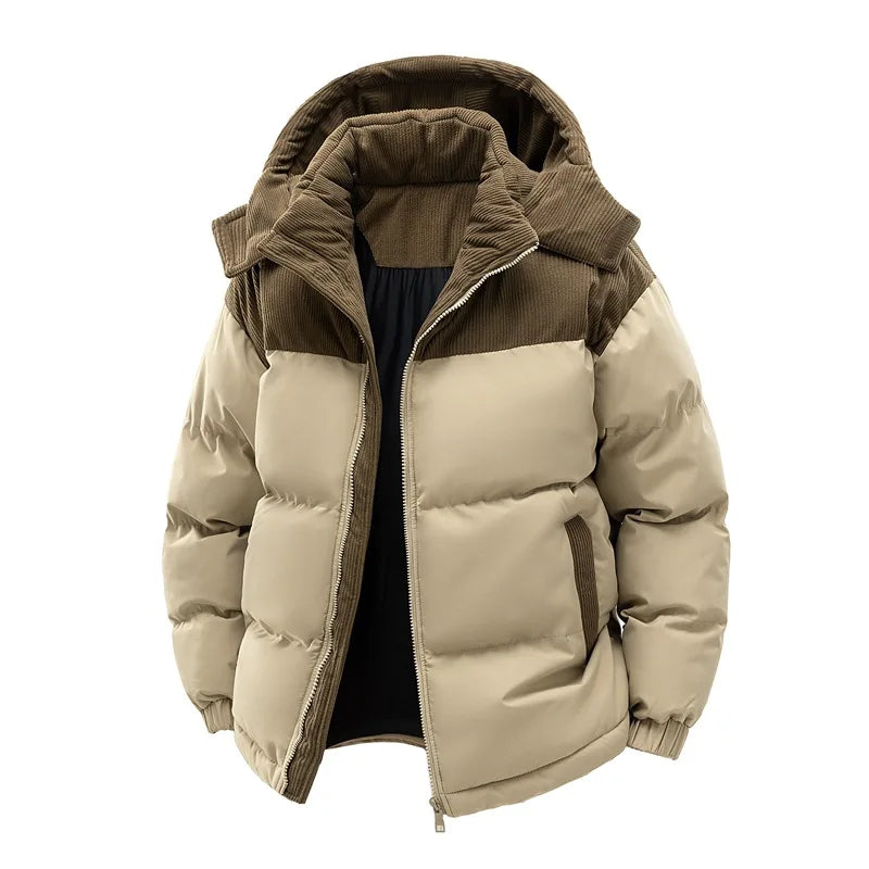 Sir Ambrose Fleece-Lined Cotton Puffer Jacket