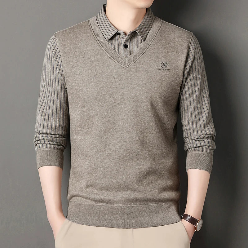 Sir Frank Fleece-Lined Pullover