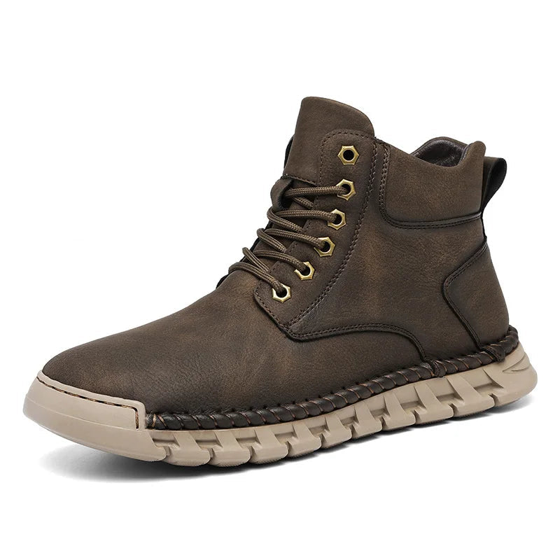 Sir Francis Classic Winter Lace-Up Boots