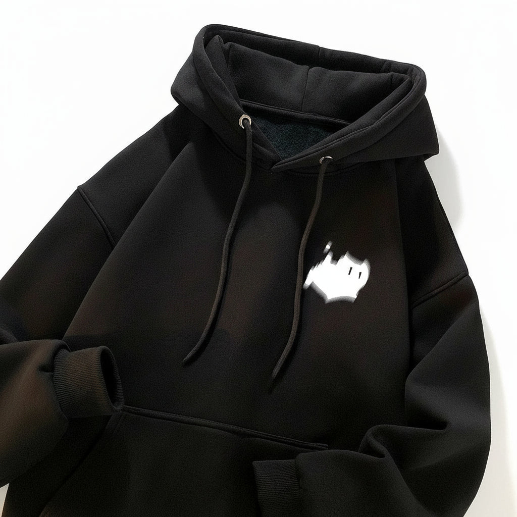 Sir Montgomery Small Pixel Cat Hoodie