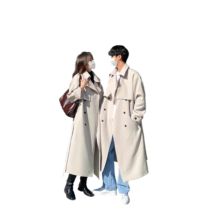 Sir Rupert Oversized British Style Trench Coat