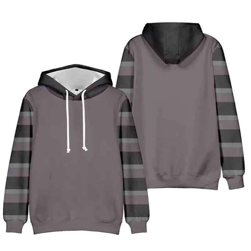 Sir Cedrick Striped Sleeve Hoodie