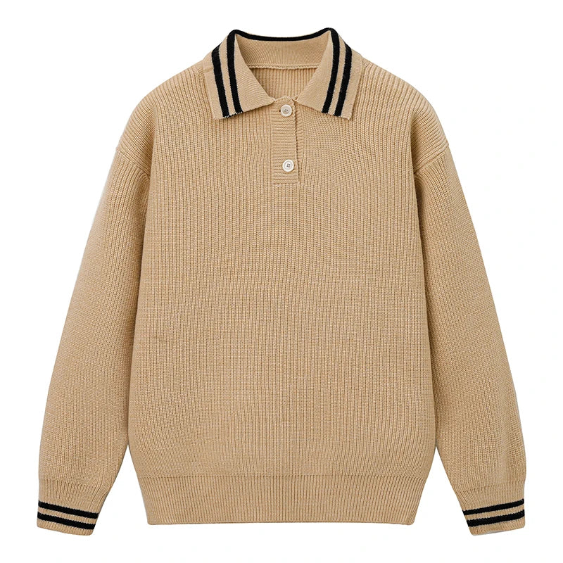 Sir Quentin Polo Collar Pullover