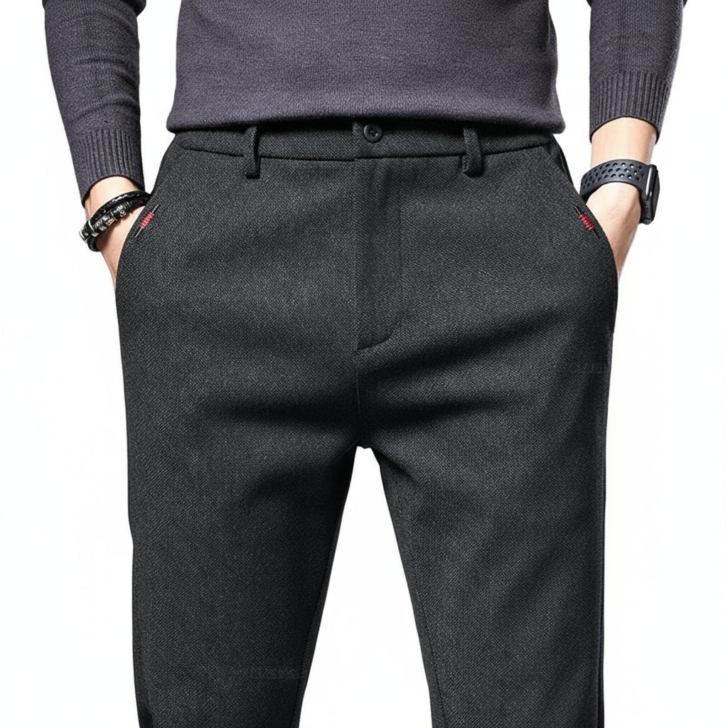 Sir Morgan Stretch Cotton Business Trousers