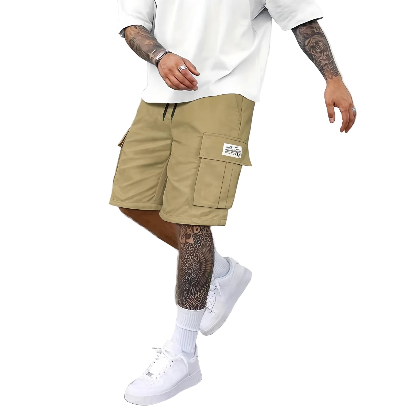 Sir Alfred Multi-Pocket Beach Shorts
