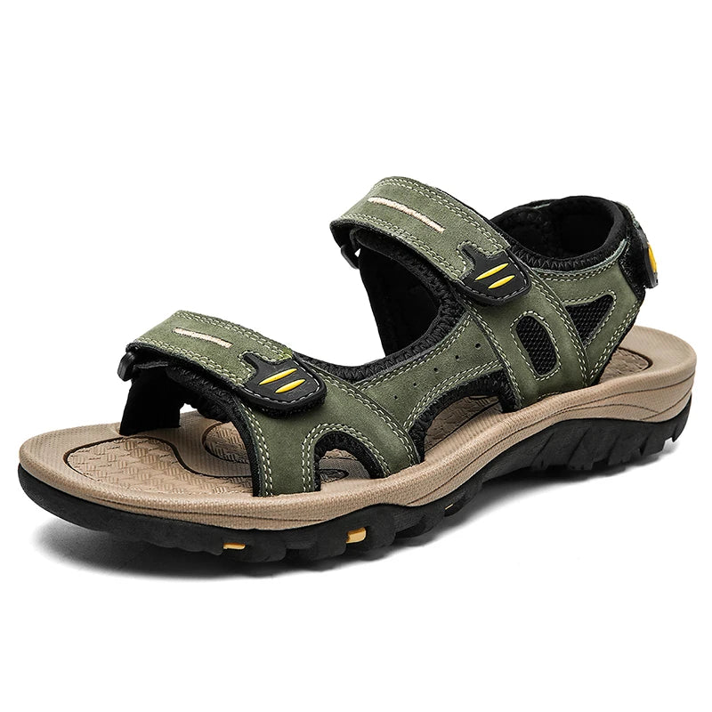 Sir Reginald Leather Sandals