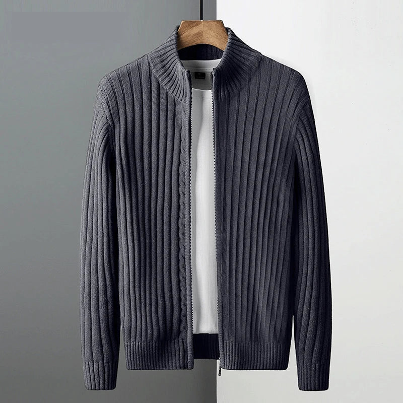 Sir Thomas American Zip-Up Cardigan